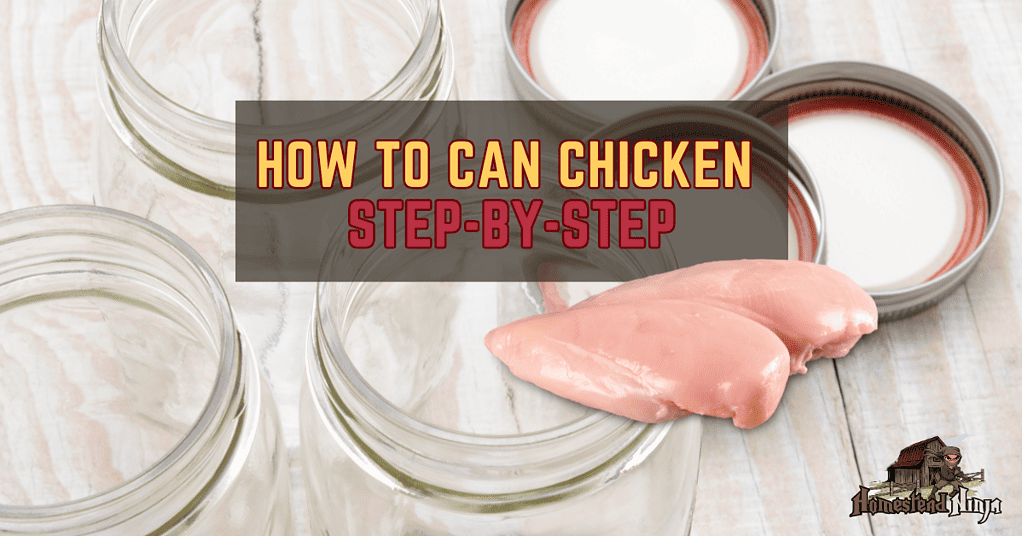 How to Can Chicken Step-By-Step