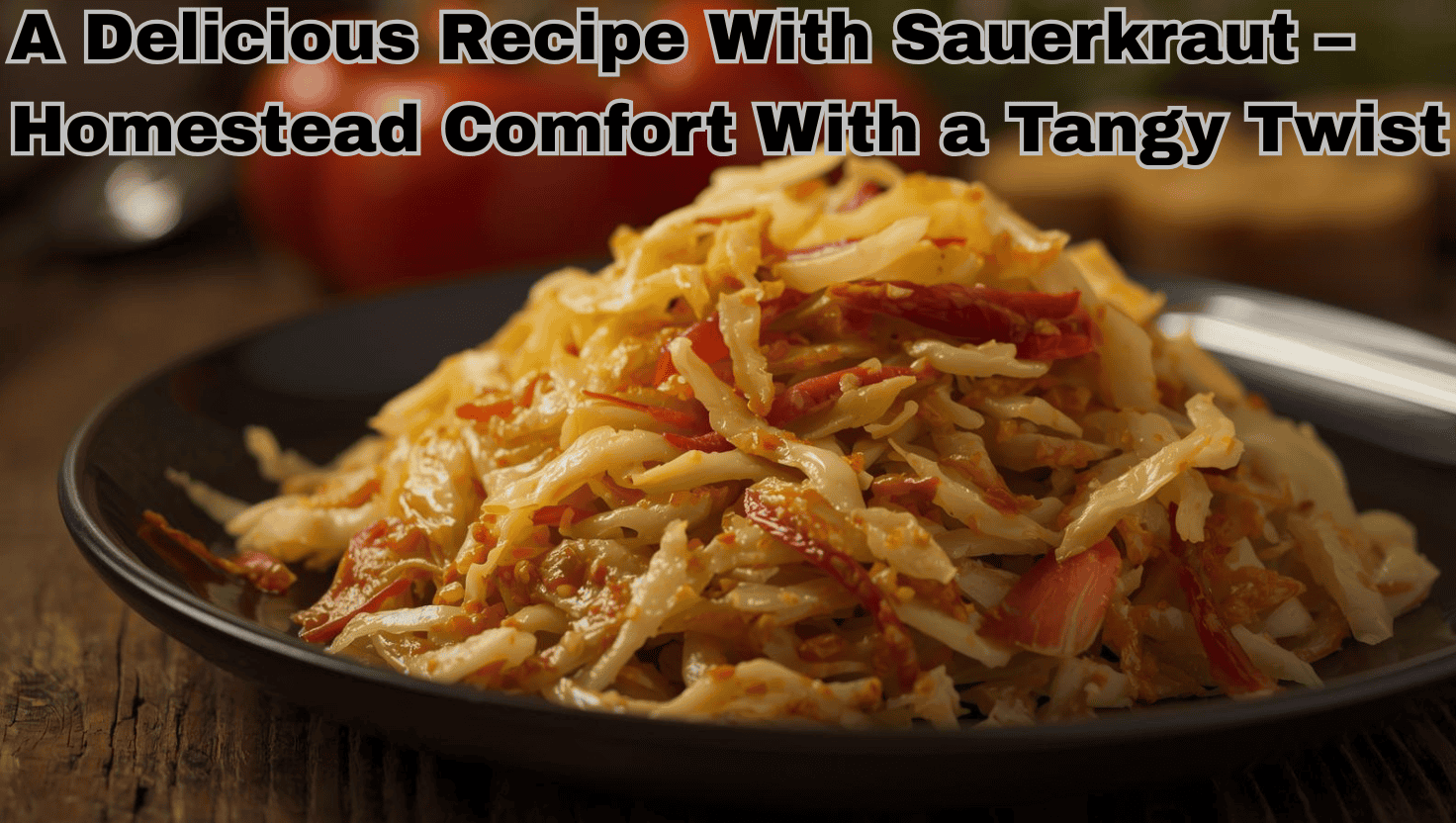 A Delicious Recipe With Sauerkraut – Homestead Comfort With a Tangy Twist