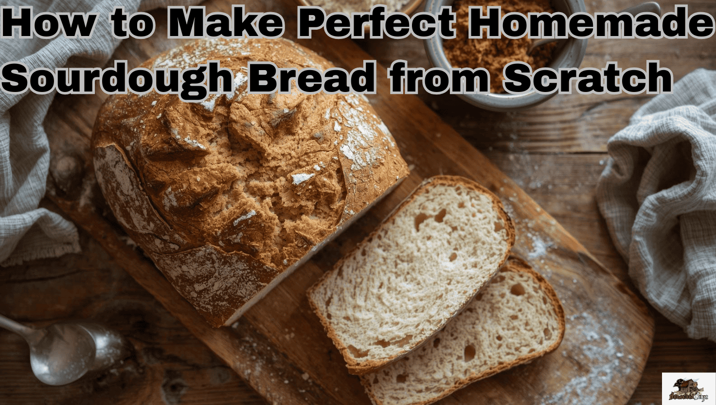 Bread Recipe Sourdough How to Make Perfect Homemade Sourdough Bread from Scratch