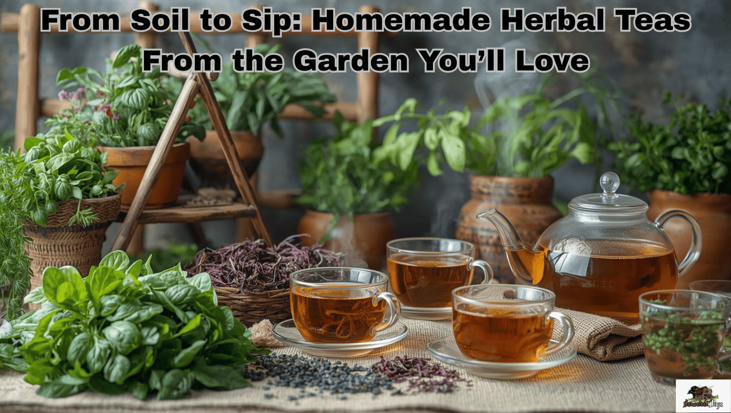 From Soil to Sip: Homemade Herbal Teas From the Garden You’ll Love