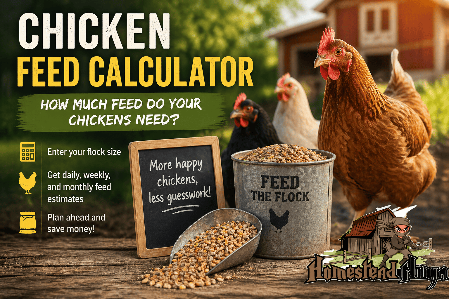 Chicken Feed Calculator